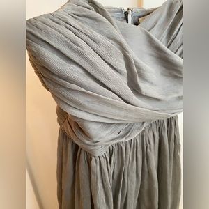 Light grey J.crew dress, size 6